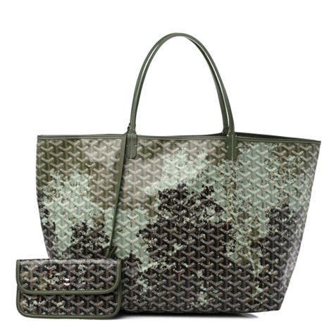 GOYARD Goyardine Saint Louis Canopée GM Khaki